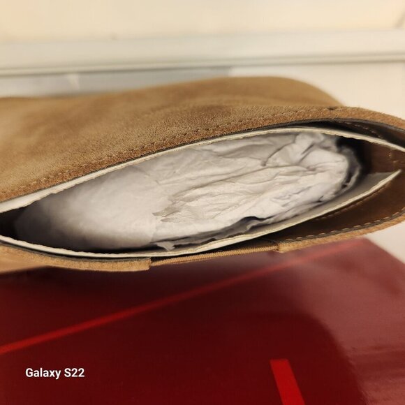 Aerosoles "Allowance" Tan Suede Wedge Booties. NIB. Size 8.5 - Picture 4 of 13